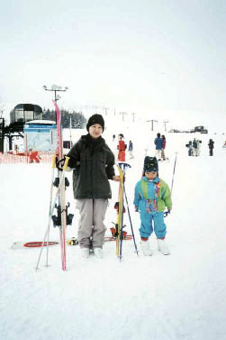 Skiing at Nagano